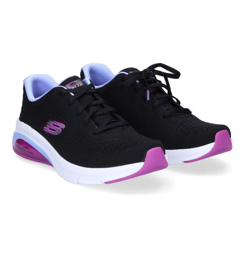 Skechers Skech-air Baskets en Noir pour femmes (295613)