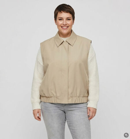 ONLY Carmakoma Vestes Beige