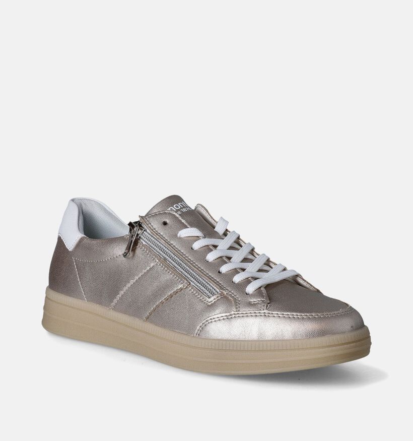 Remonte Gouden Sneakers voor dames (351218) - geschikt voor steunzolen