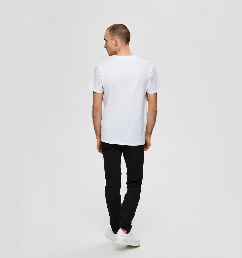 Selected Homme 3 Pack Witte T-shirts (281406)