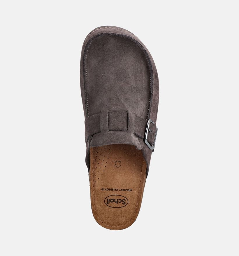 Scholl Bora Nu-pieds casual en Gris pour hommes (381872)