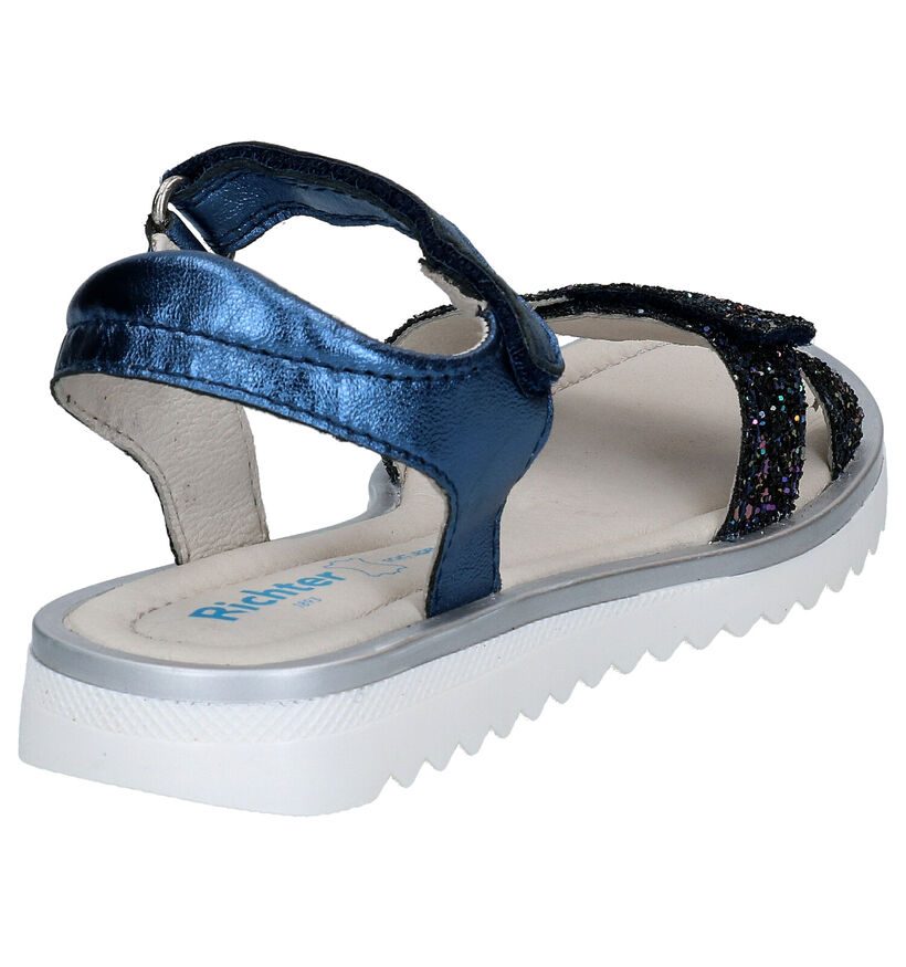 Richter Sandales en Bleu en cuir (272132)