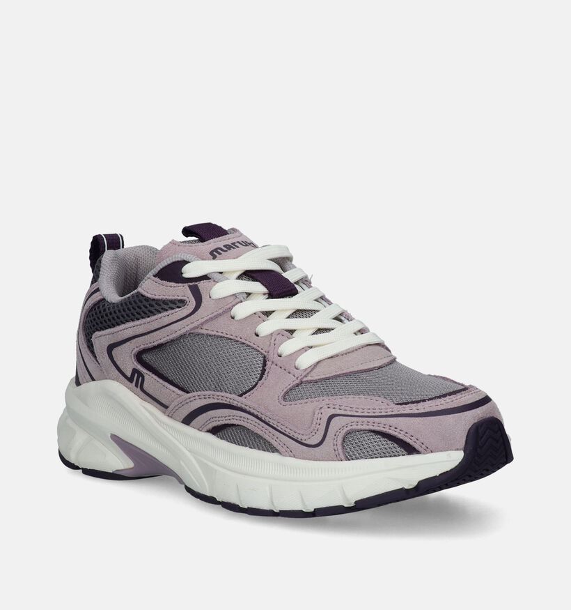 Maruti Novi Baskets en Mauve pour femmes (348442) - pour semelles orthopédiques