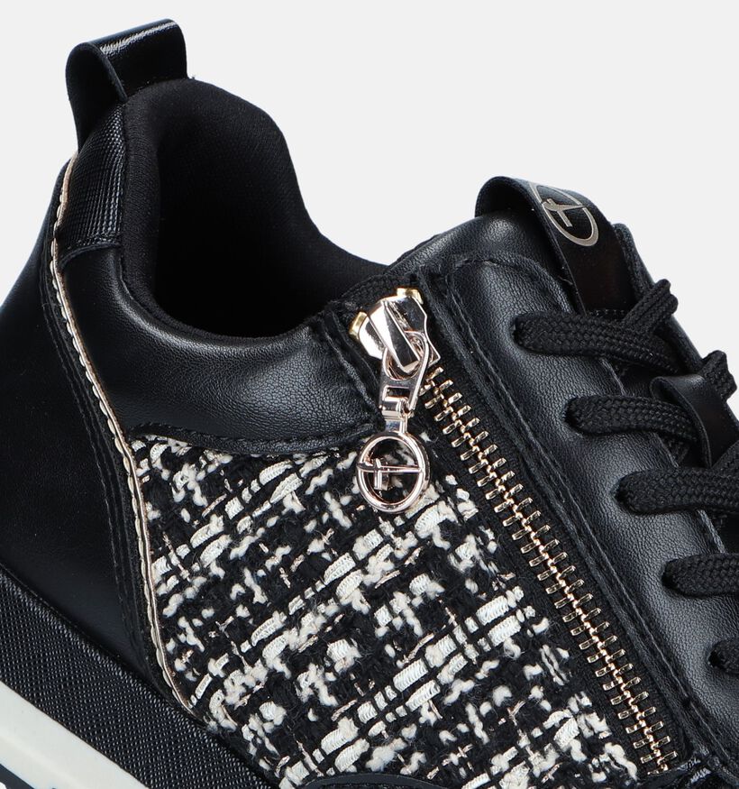 Tamaris Baskets habill&eacute;es en Noir pour femmes (344634) - pour semelles orthop&eacute;diques