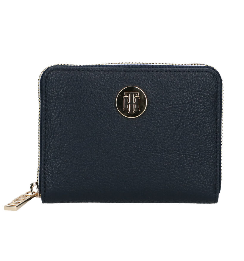 Tommy Hilfiger Blauwe Ritsportemonnee in kunstleer (276516)