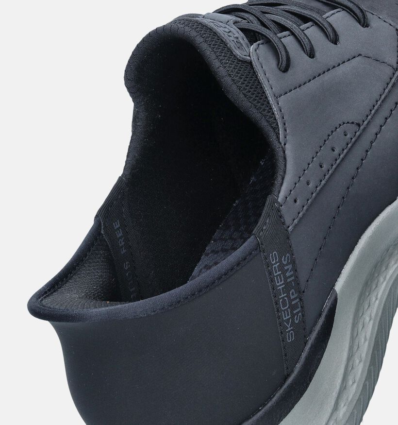 Skechers Hasting Rory Chaussures à lacets en Noir pour hommes (346373)