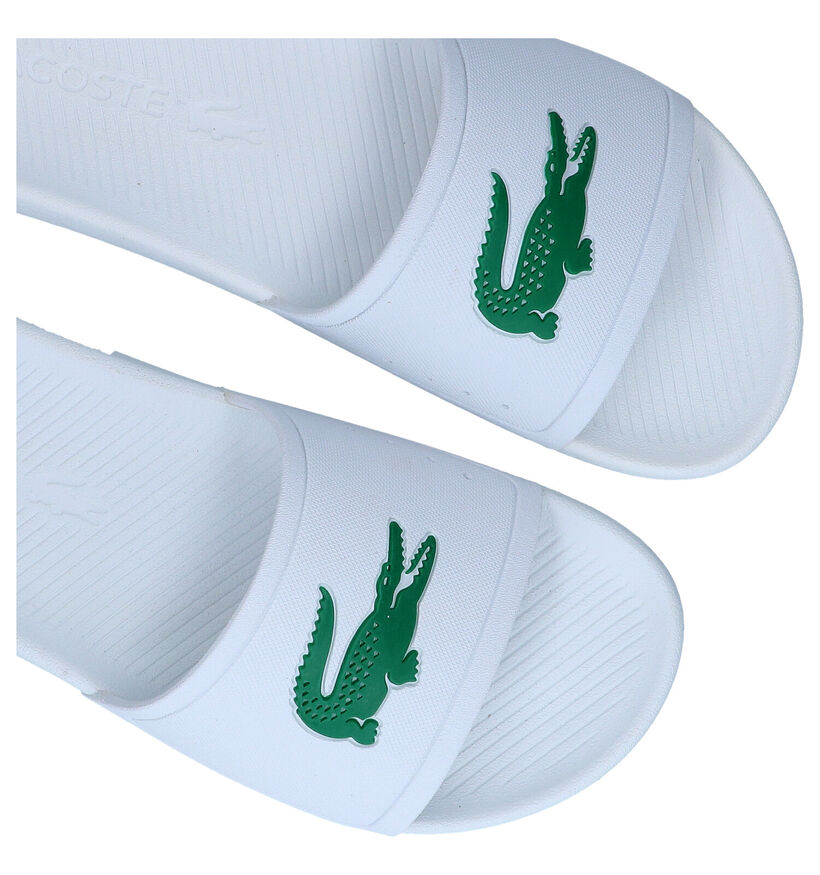 Lacoste Croco Dualiste Zwarte Badslippers voor heren (305645)