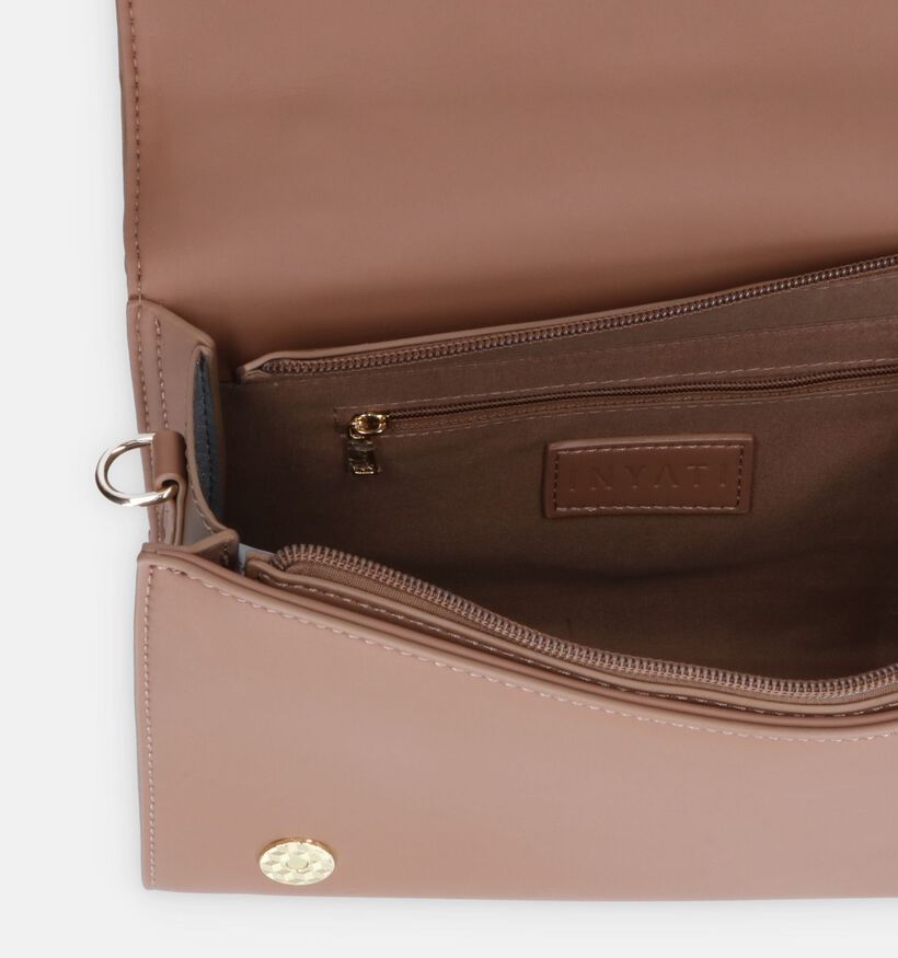 Inyati Pattie Beige Handtas met riem voor dames (341630)