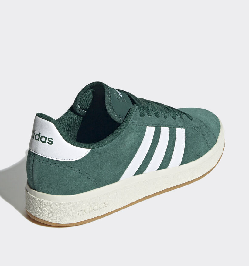 adidas Grand Court Base 00s Baskets en Vert pour hommes (357053) - pour semelles orthopédiques