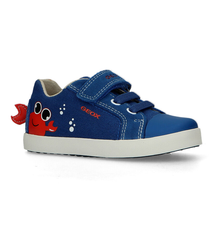 Geox Kilwi Bo Chaussures pour bébé en Bleu pour garçons (325552) - pour semelles orthopédiques