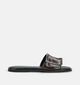 Laurent David Bruine Slippers voor dames (378278)