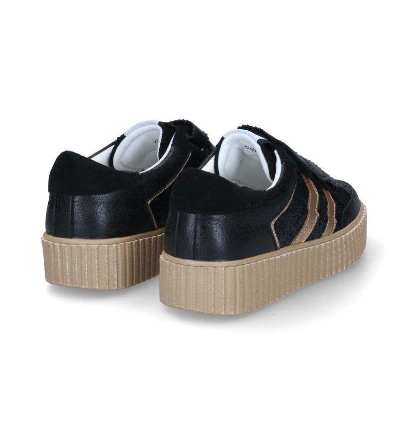 CL11 Zwarte Sneakers voor dames (315877) - geschikt voor steunzolen