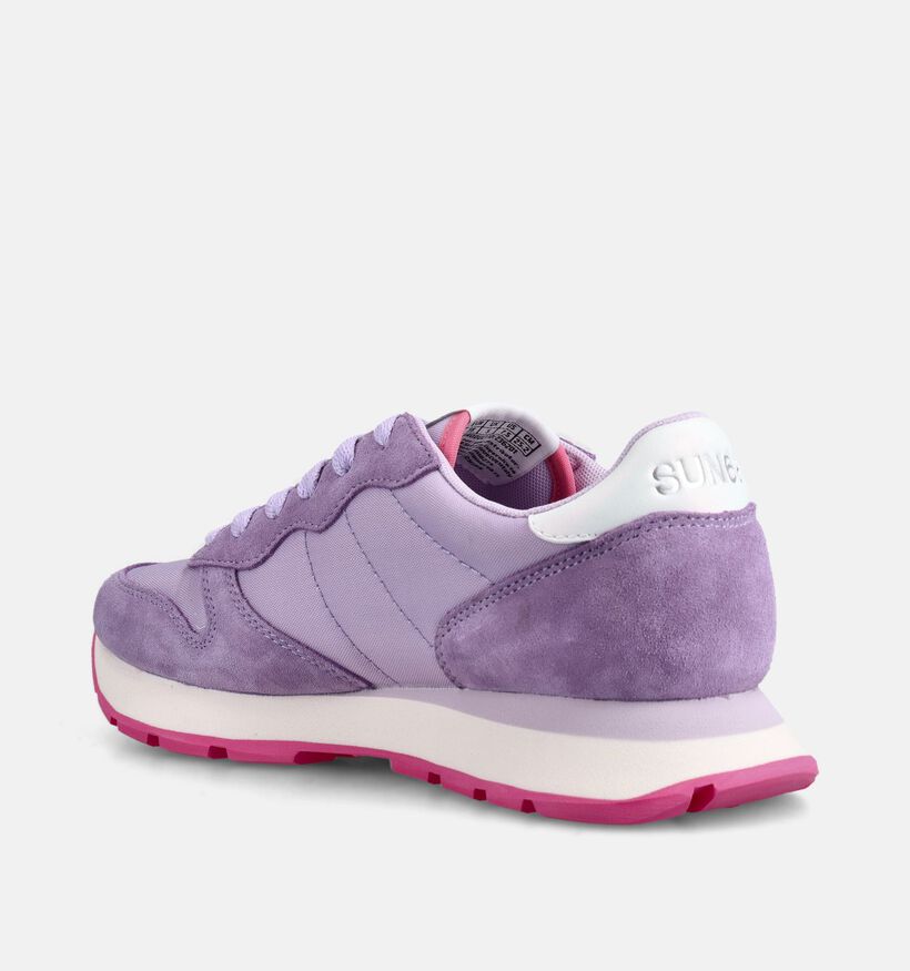 Sun68 Ally Solid Nylon Lila Sneakers voor dames (368712) - geschikt voor steunzolen