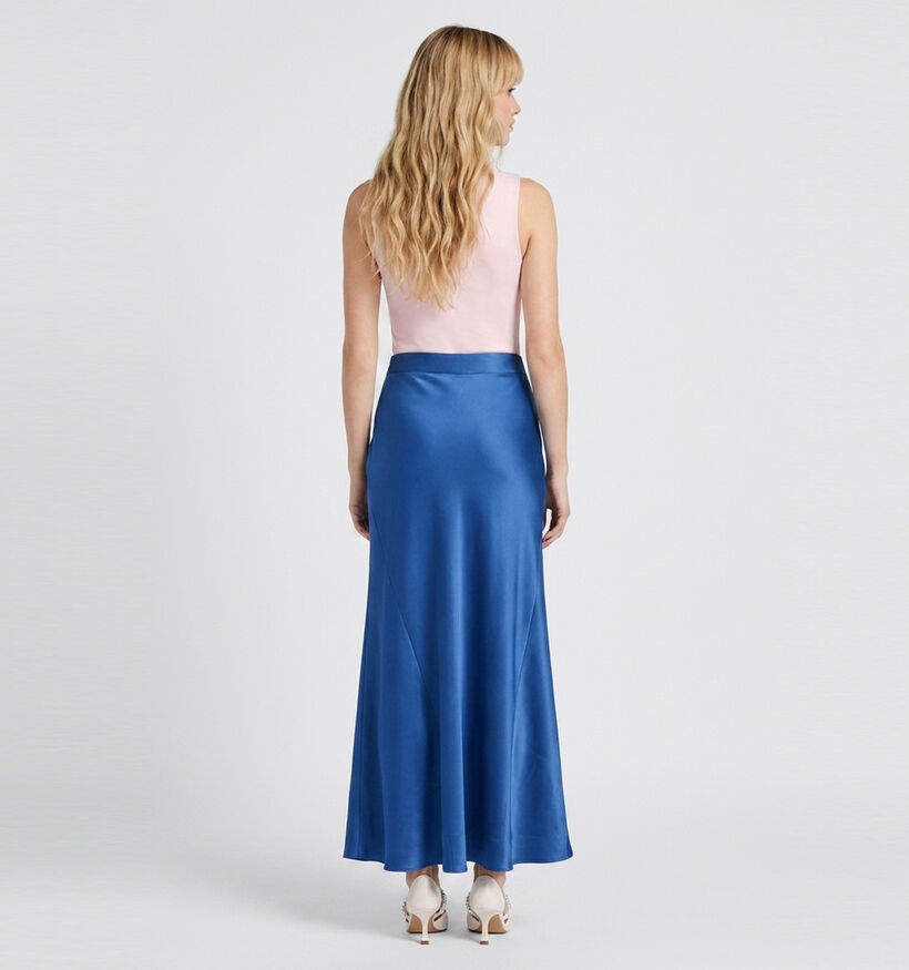 Vero Moda Vina Jupe mi-longue en Bleu pour femmes (378421)