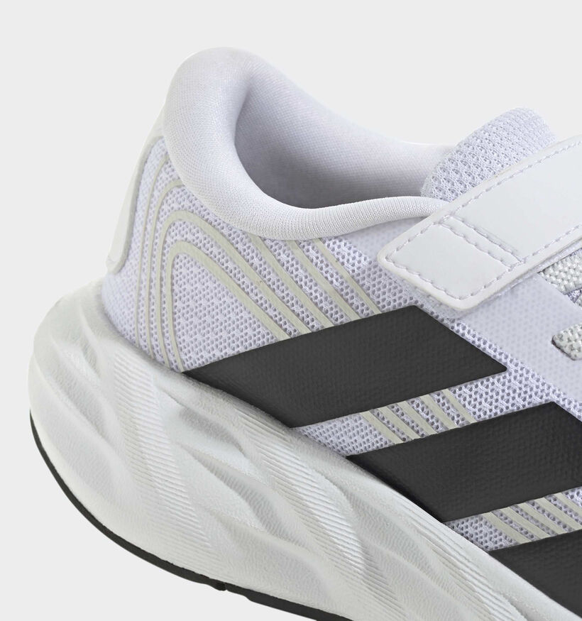 adidas Galaxy Witte Lage Sneakers voor jongens (375427) - geschikt voor steunzolen