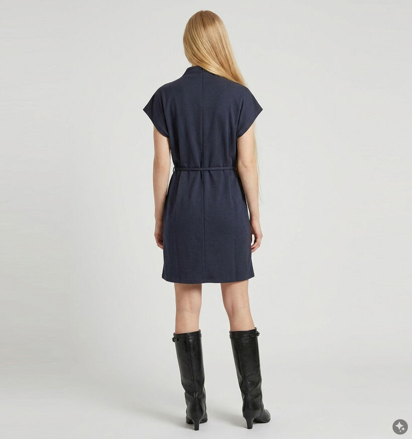 Vila Merlano Donkerblauwe Midi-Jurk voor dames (382060)