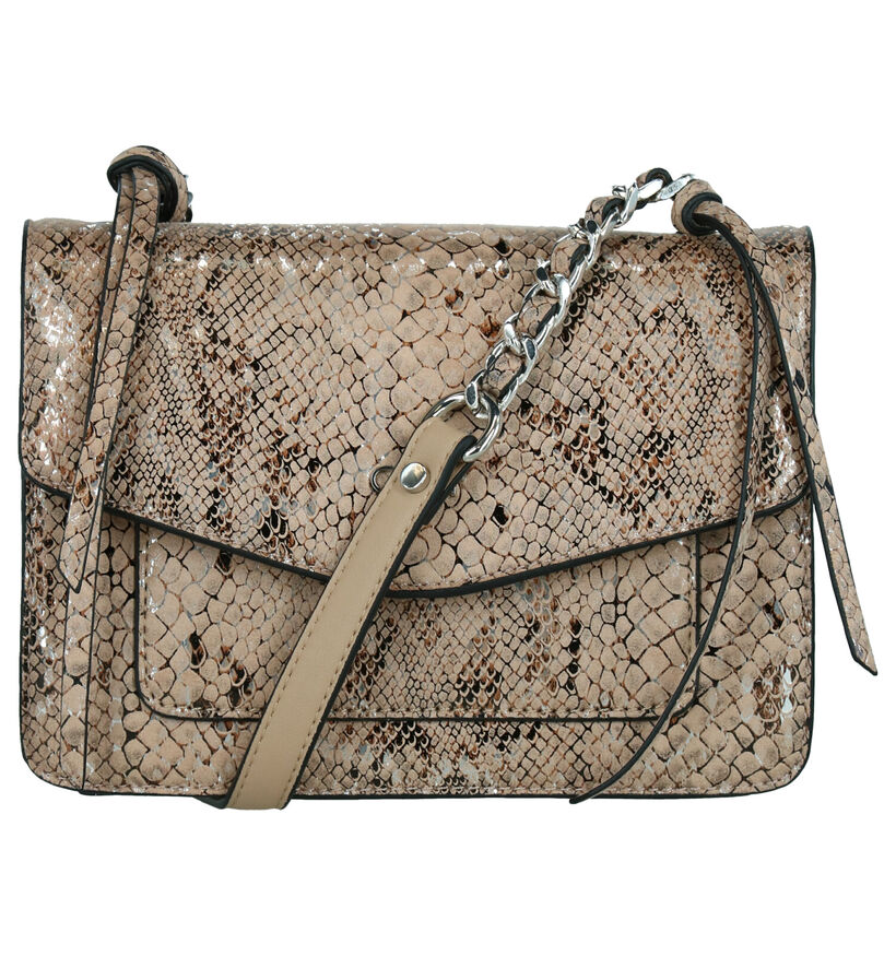 Gabor Bahia Beige Crossbody Tas in kunstleer (269466)
