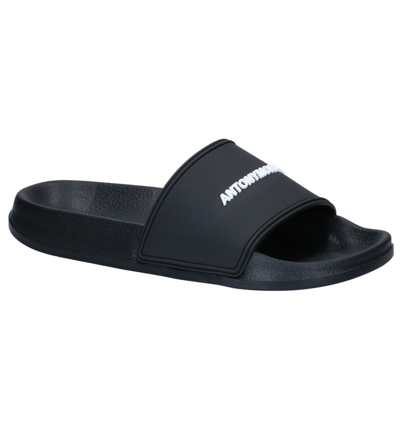 Antony Morato Zwarte Slippers in kunststof (287429)