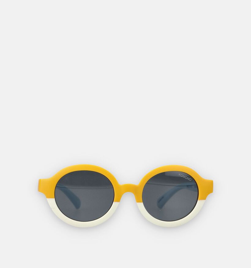 Komono Lele Lemon Triplets Lunettes de soleil en Jaune/Beige pour filles, gar&ccedil;ons (371545)