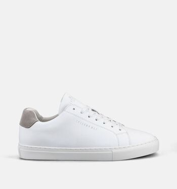 Cycleur de Luxe Chaussures plates Blanc