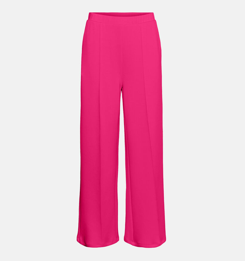 Vero Moda Silky Pantalon large en Fuchsia (333759)