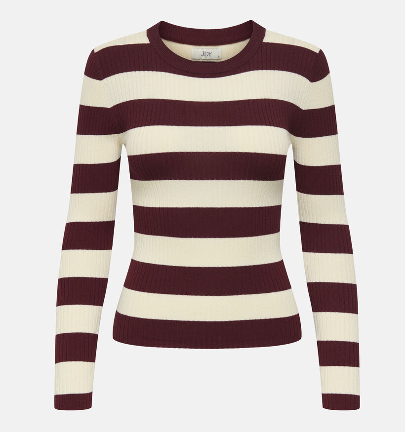 JDY Bordeaux T-shirt met lange mouwen voor dames (359925)