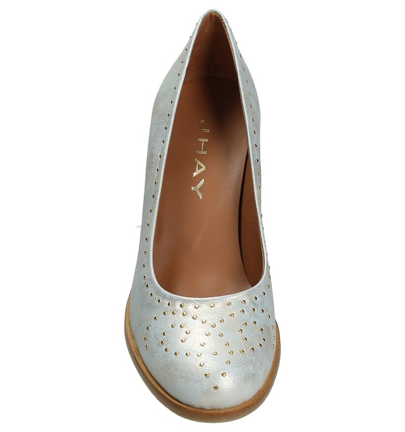 Klassieke Zilveren Pump JHay met Studs, , pdp
