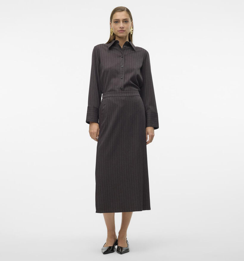 Vero Moda Dania Grijze Lange rok voor dames (349040)