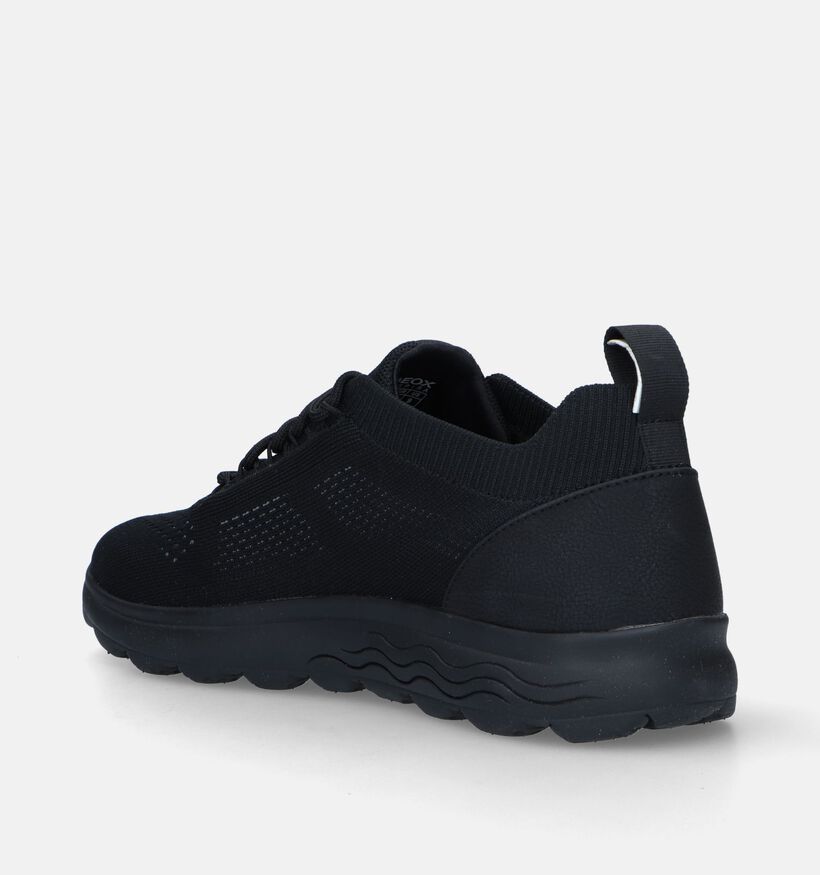 Geox Spherica Zwarte Sneakers voor heren (335668) - geschikt voor steunzolen