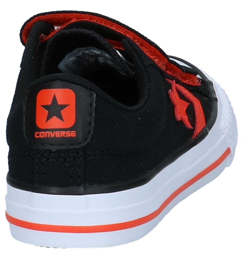 Converse Baskets basses en Noir en textile (210273)