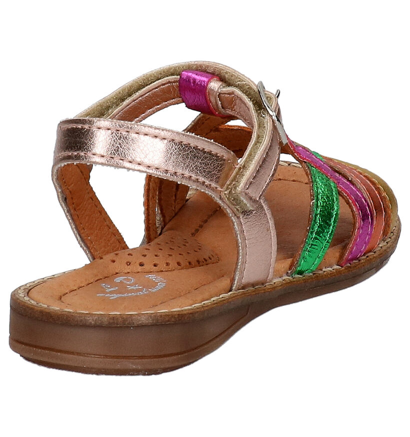 Little David Sandra Sandales en Multicolore en cuir (273170)