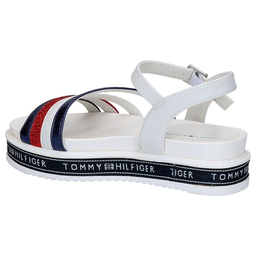 Tommy Hilfiger Sandales en Blanc en simili cuir (266577)