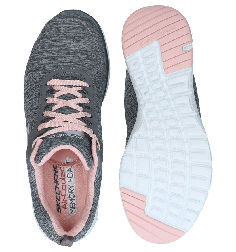 Skechers Flex Appeal 3.0 Baskets en Gris en textile (279353)