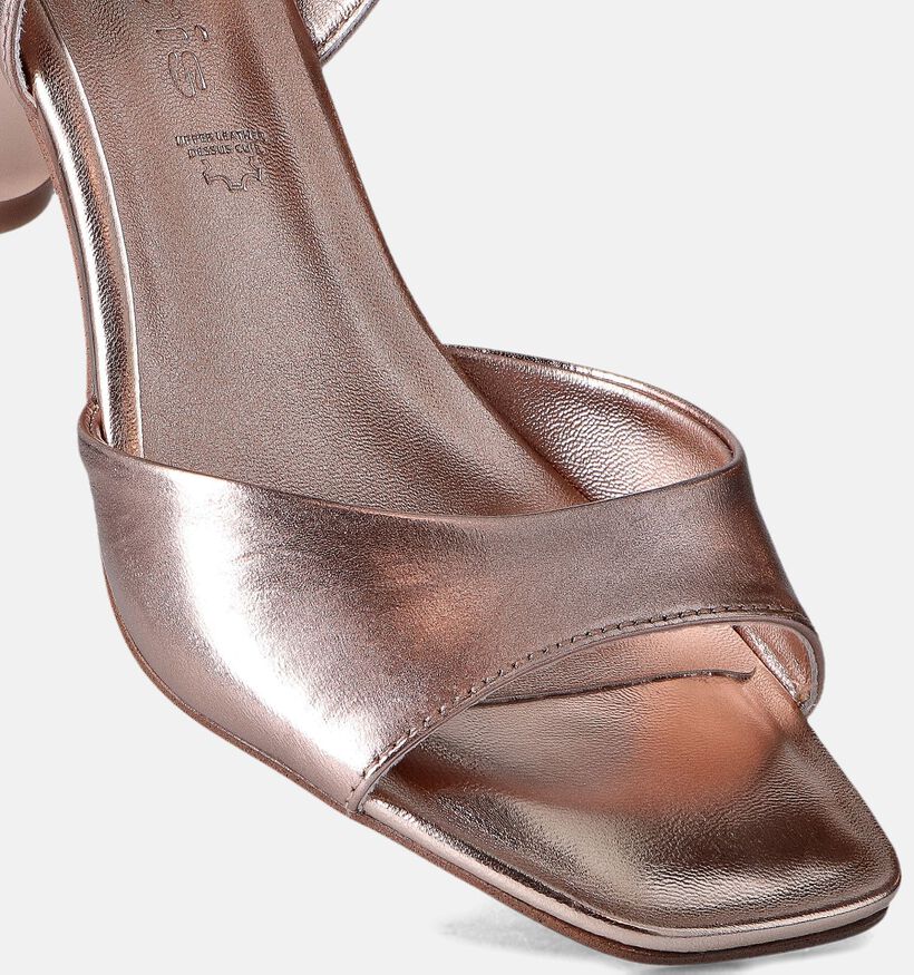 Tamaris Sandales avec talon en Or rose pour femmes (354387)
