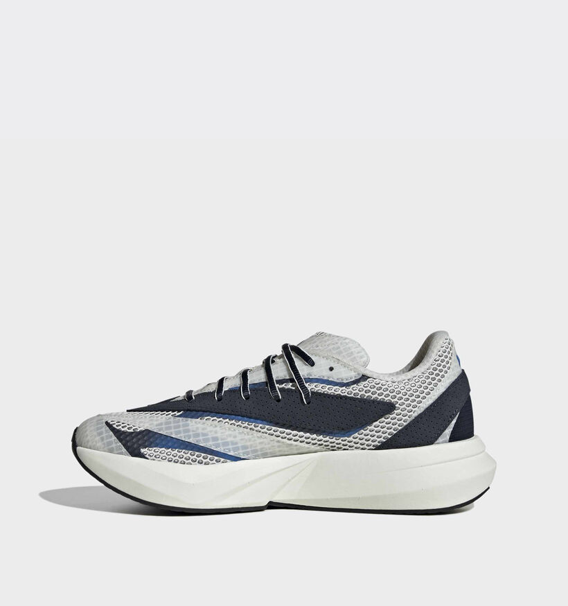 adidas Lightblaze Baskets en Gris/Bleu pour hommes (366815) - pour semelles orthop&eacute;diques