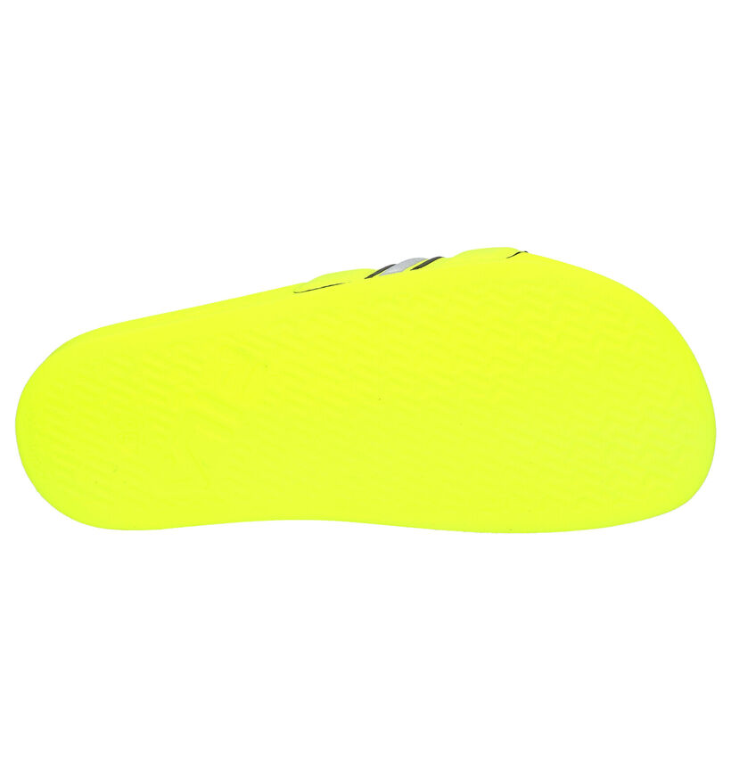 Fila Oceano Gele Slippers in kunstleer (265534)