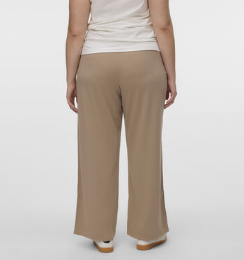 Vero Moda Curve Broeken Bruin