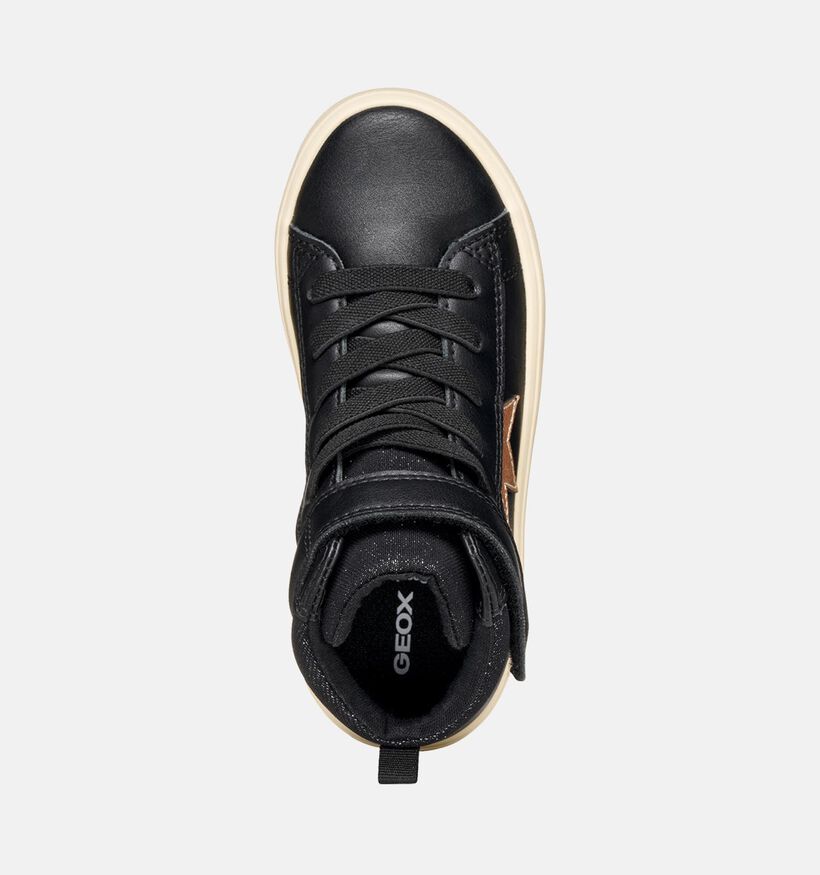 Geox Gisli Chaussures hautes en Noir Geox Gisli Chaussures hautes en Noir pour filles (360377) - pour semelles orthopédiques