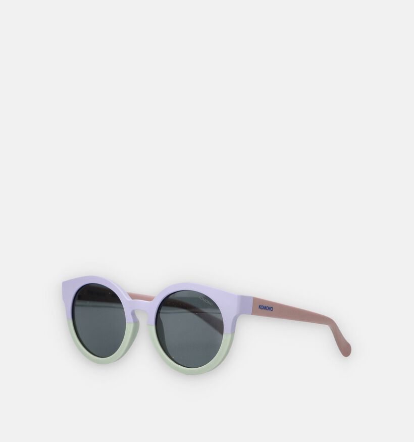 Komono Lulu S Candy Triplets Lunettes de soleil en Violet/Vert pour filles (371561)