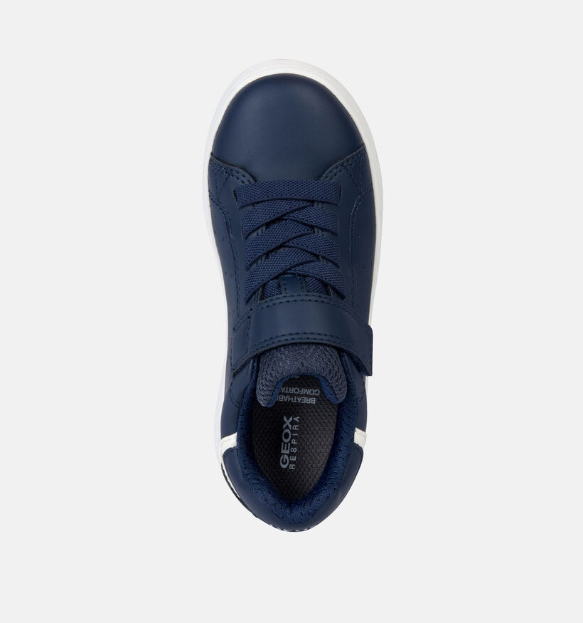 Geox Eclyper Blauwe Velcroschoenen voor jongens (356380) - geschikt voor steunzolen