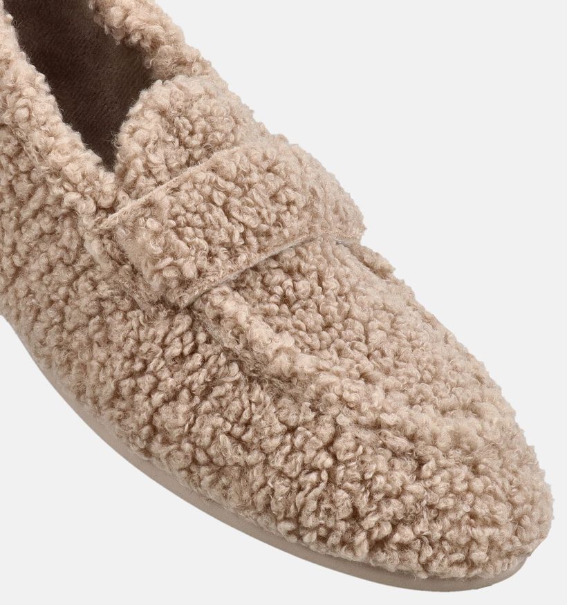Scapa Pantoufles ferm&eacute;es en Beige pour femmes (380855)