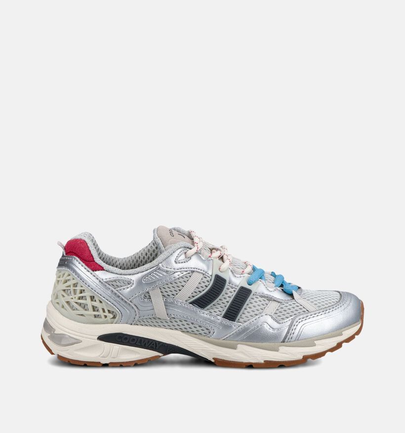 Coolway 2003 Baskets en Argent pour femmes (379810) - pour semelles orthop&eacute;diques