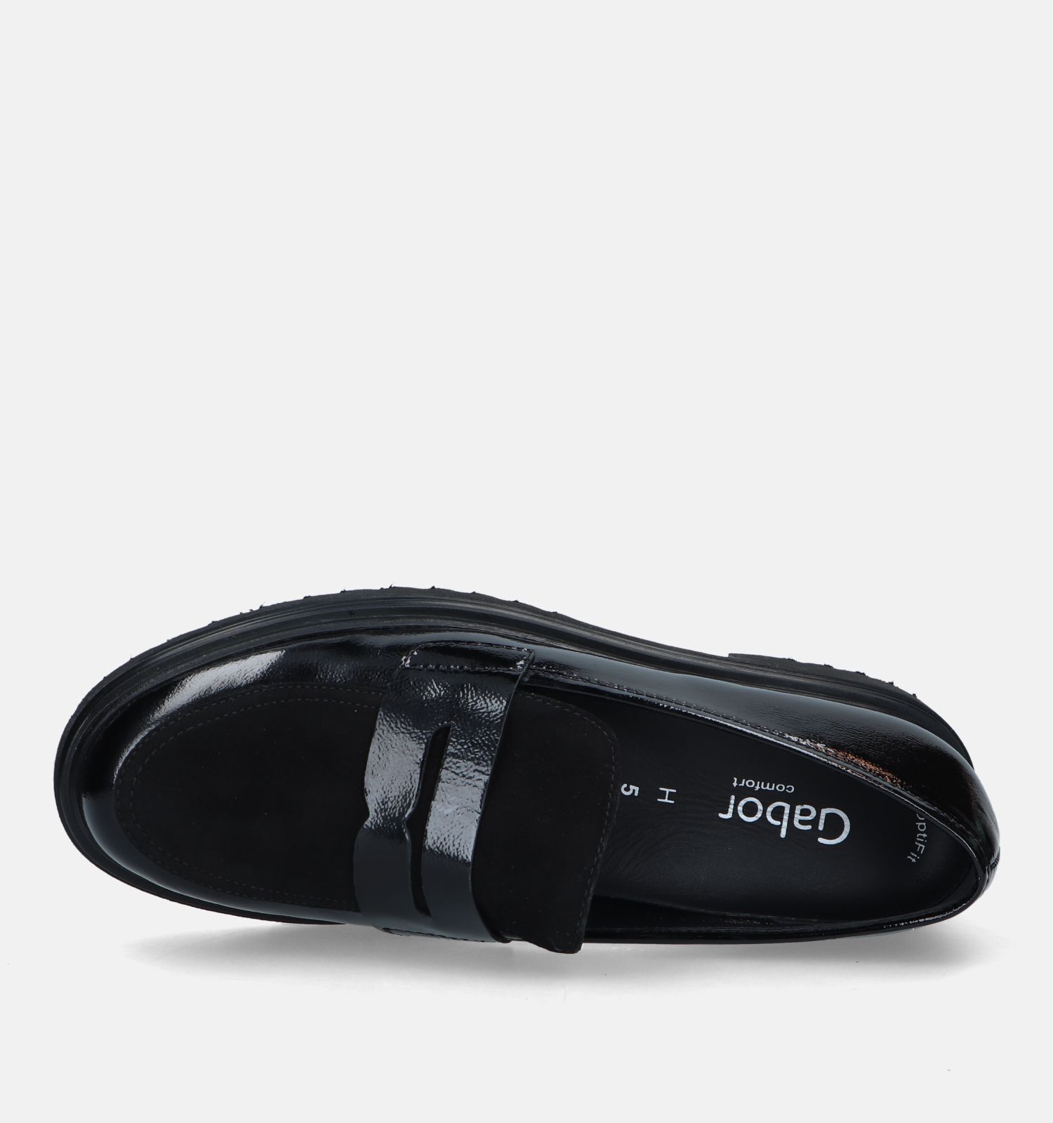 Gabor Zwarte Instappers Dames Lage schoenen Online op TORFS.BE