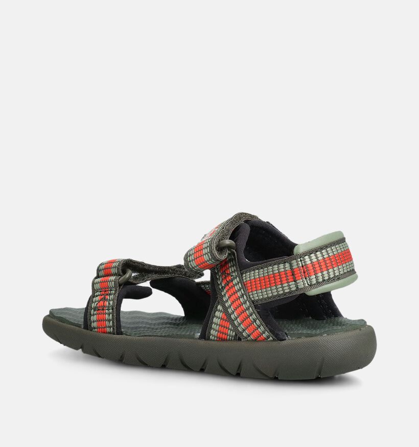 Timberland Perkins Row 2 Webbing Sandales d'eau en Vert kaki pour gar&ccedil;ons (368902)