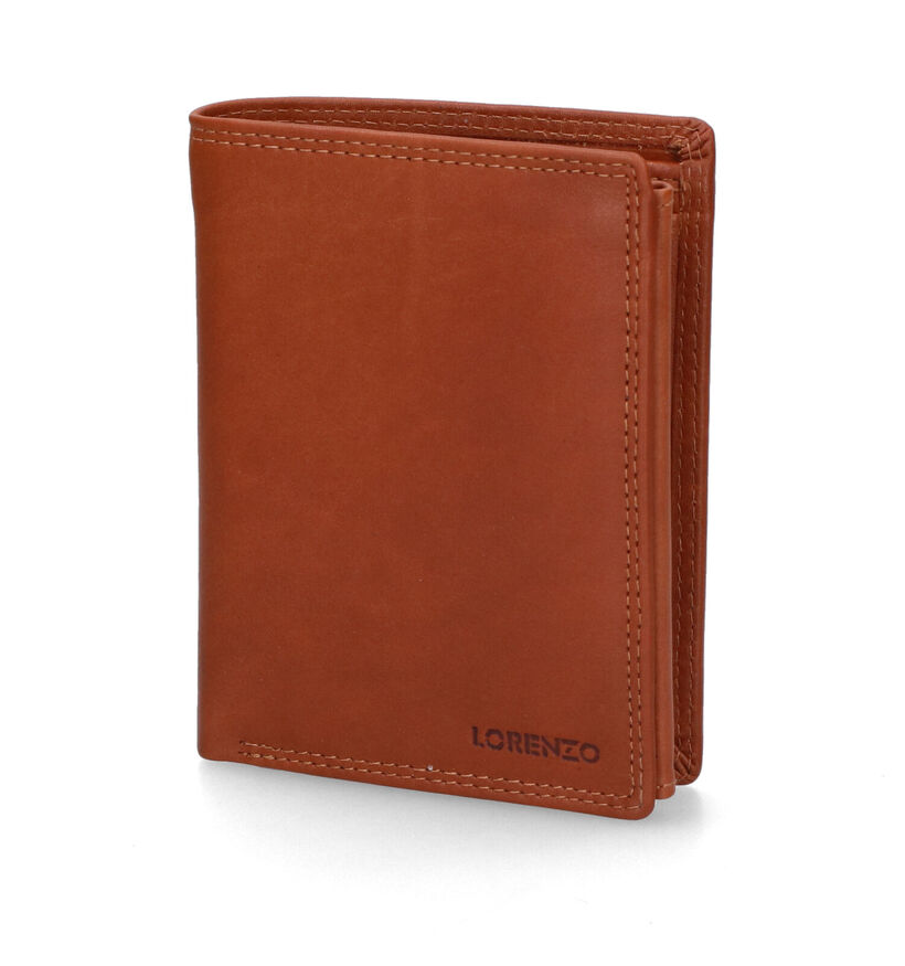 Euro-Leather Portefeuille en Cognac pour hommes (310404)