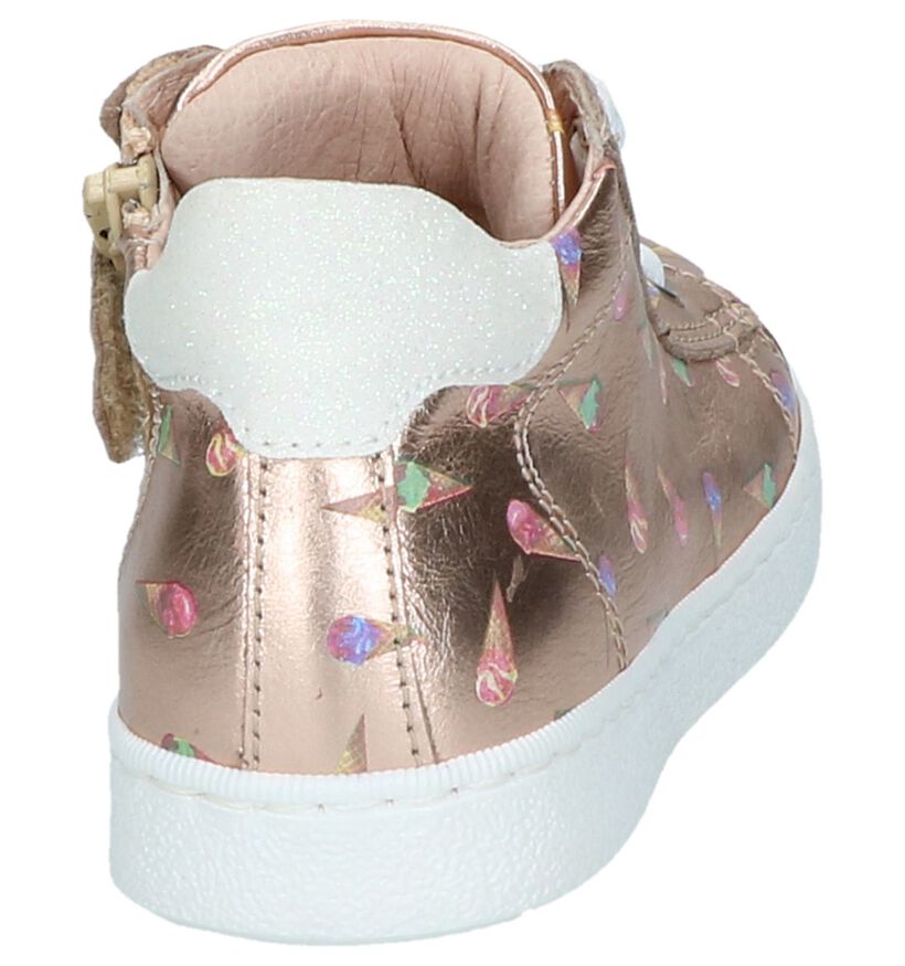 K3 Chaussures pour bébé  en Or rose en cuir (243823)