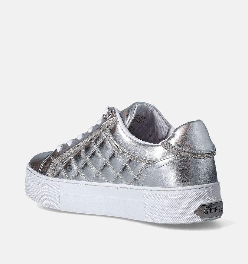 Guess Gratea Zilveren Veterschoenen voor dames (350428) - geschikt voor steunzolen