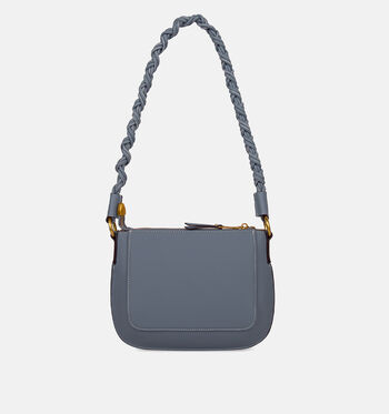 Laurent David Schoudertassen Beige/Blauw