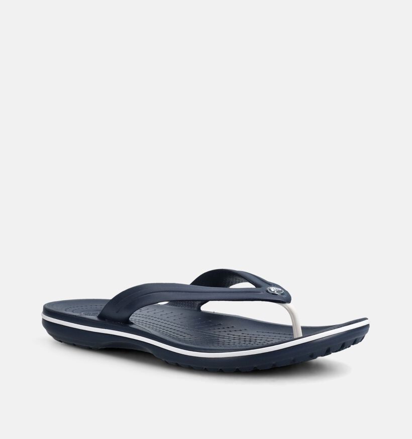 Crocs Crocband Flip Nu-pieds en Bleu pour hommes (378702)
