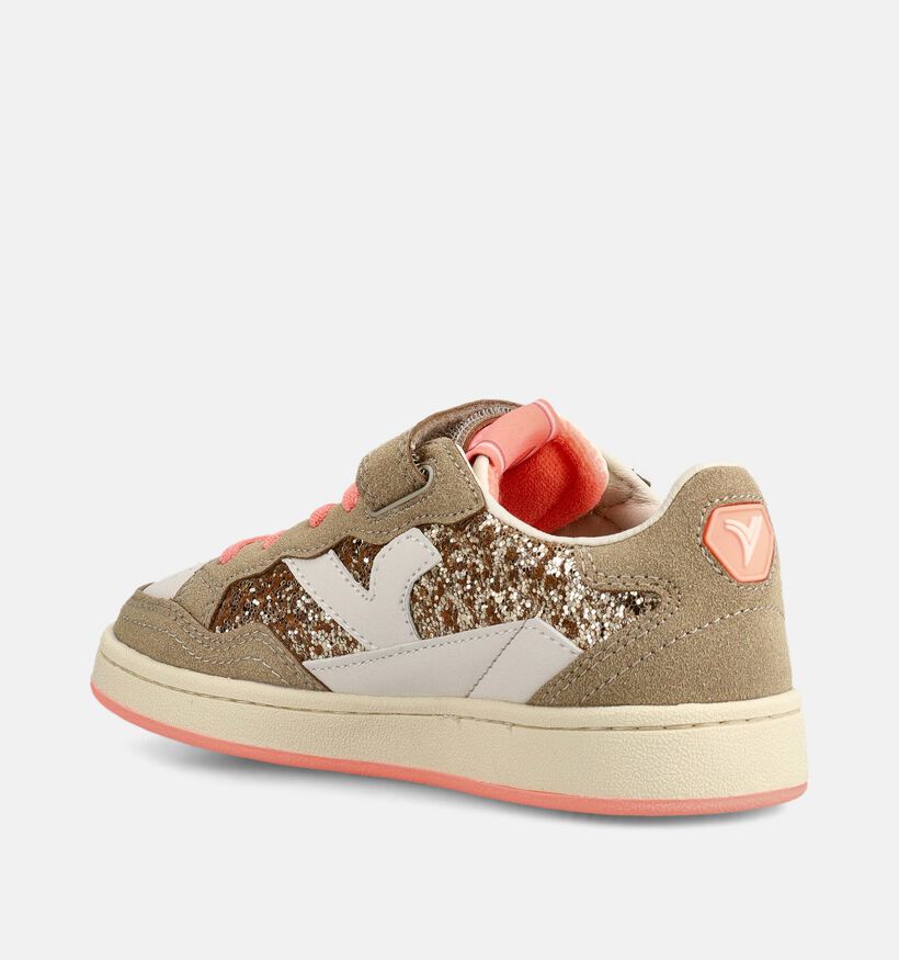Victoria Smash Kid Baskets en Beige pour filles (371202)
